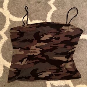 Camo tank top